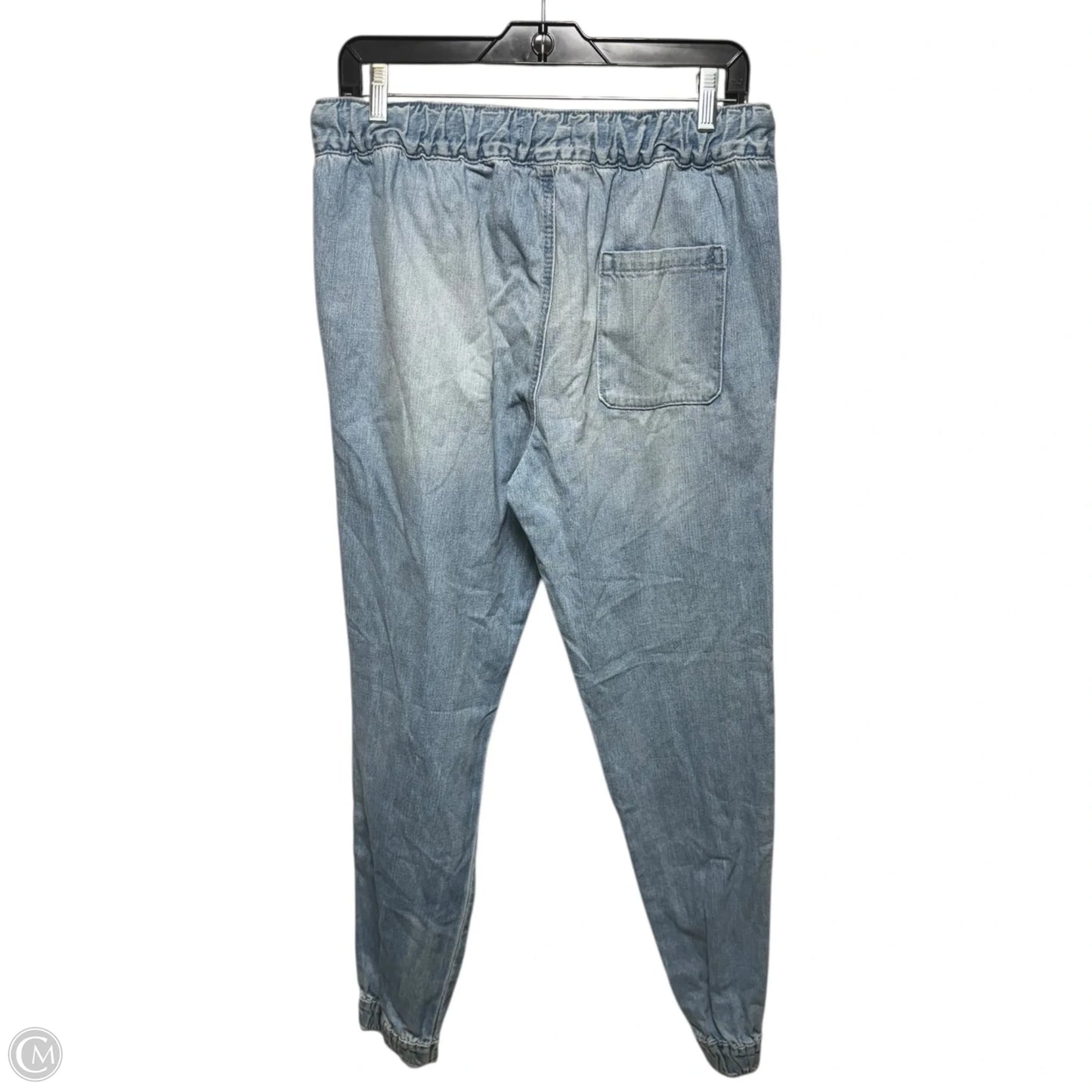 Jeans Boyfriend By Hollister In Blue Denim, Size: L