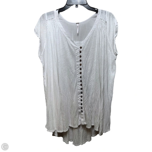 Top Sleeveless By Free People In White, Size: M