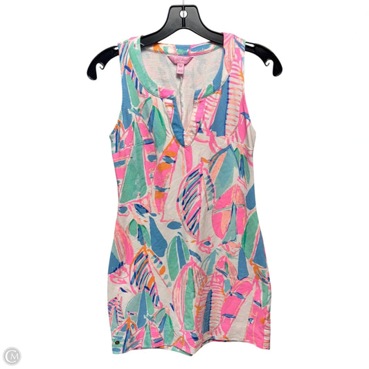 Dress Designer By Lilly Pulitzer In Floral Print, Size: Xxs