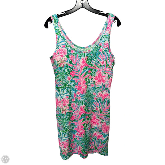 Dress Designer By Lilly Pulitzer In Floral Print, Size: S