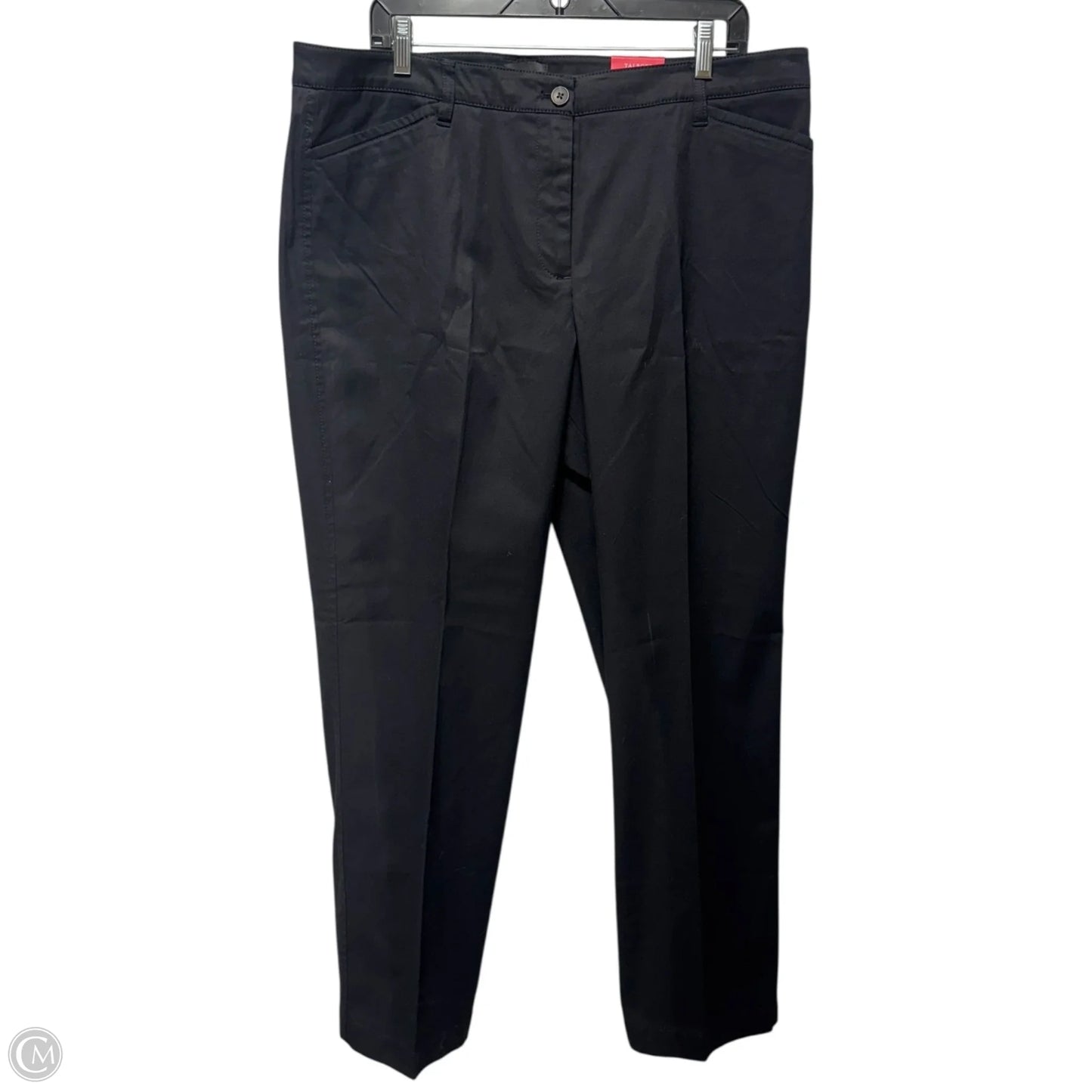The Perfect Chino Pants By Talbots In Black, Size: 16