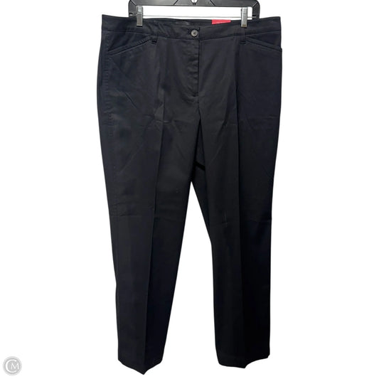 The Perfect Chino Pants By Talbots In Black, Size: 16