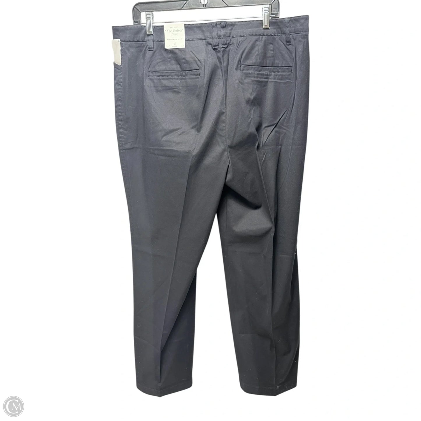 The Perfect Chino Pants By Talbots In Black, Size: 16