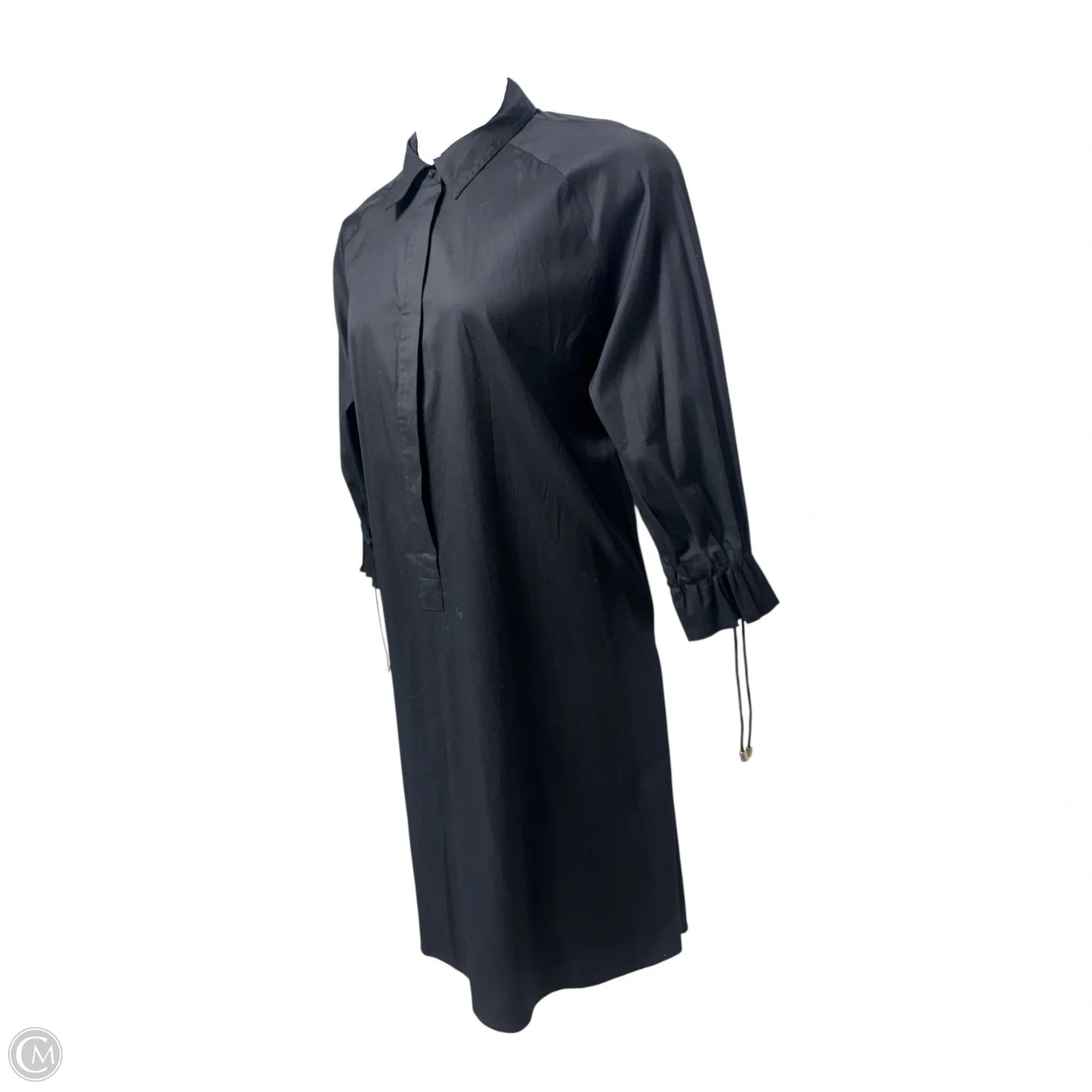 Dress Casual Midi By Chicos In Black, Size: Xl