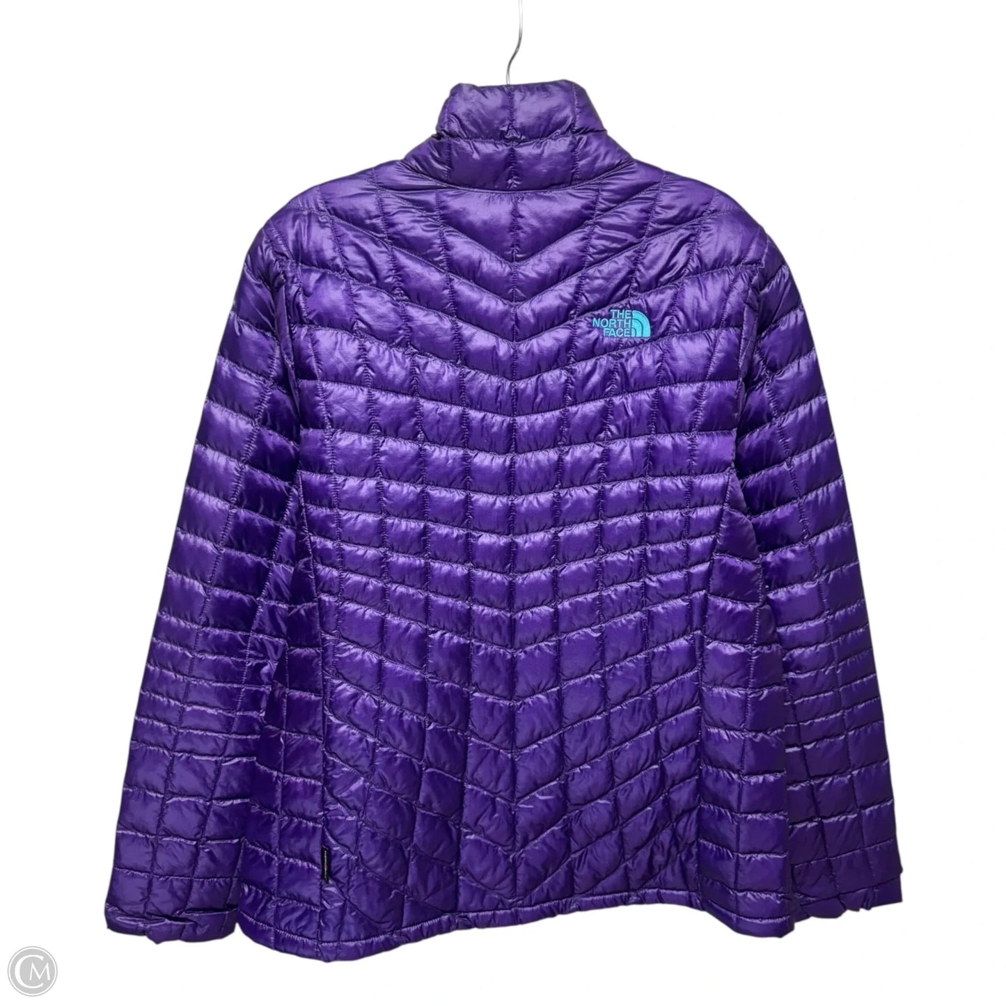Jacket Puffer & Quilted By The North Face In Purple, Size: L