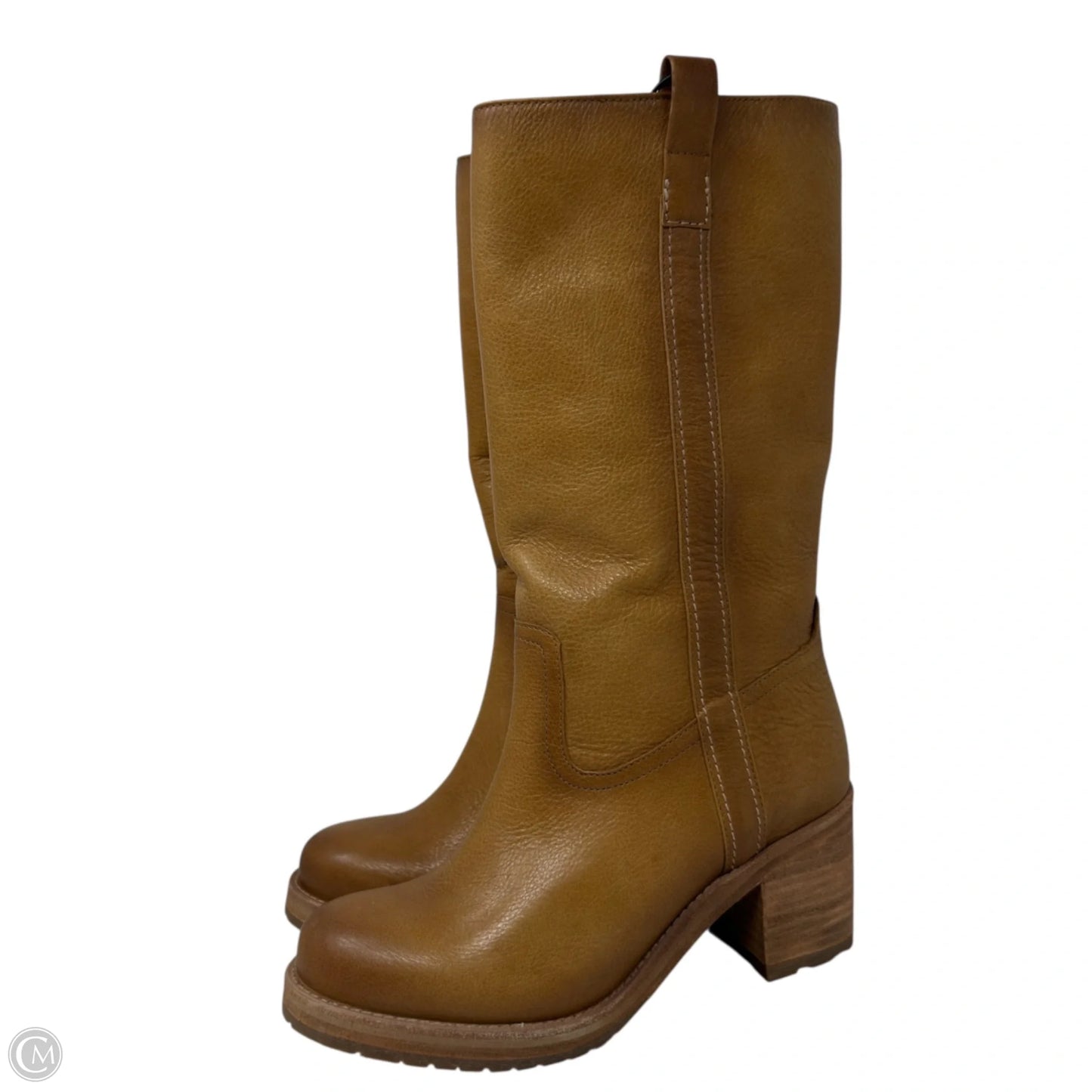 Scout Round Toe Western Boots By Cleo + Wolf In Brown, Size: 7