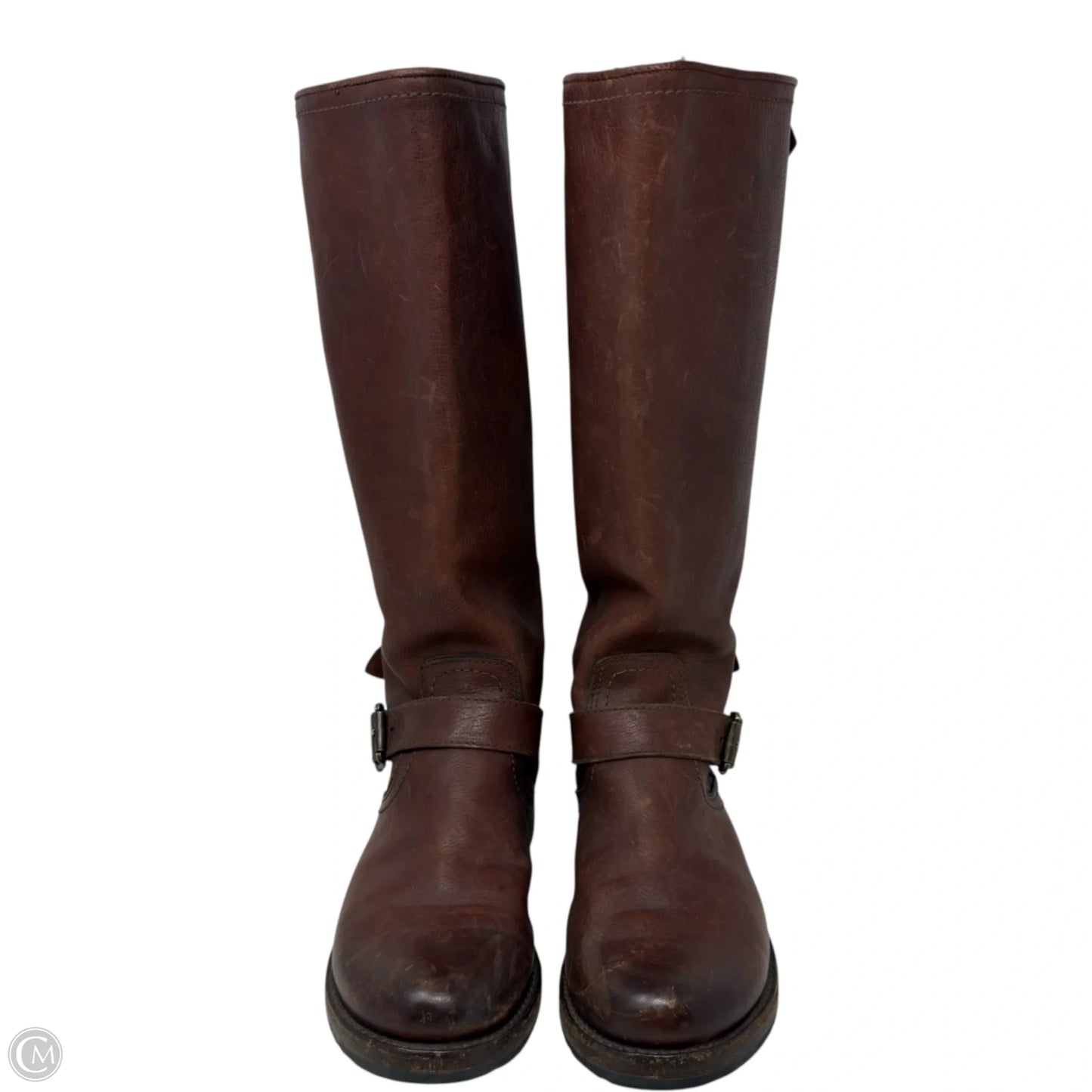 Veronica Back-Zip Boots By Frye In Brown, Size: 7