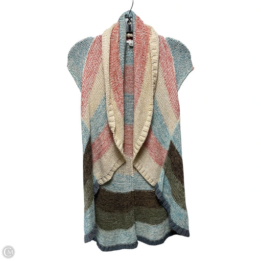 Vest Faux Fur & Sherpa By Cabi In Multi-colored, Size: S