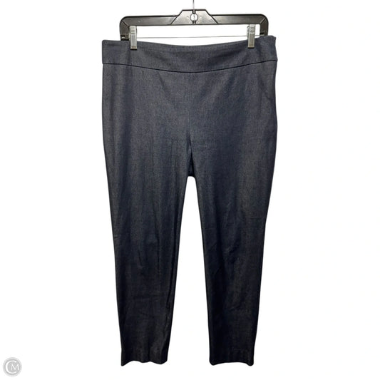 Pants Cropped By Talbots In Blue Denim, Size: 10