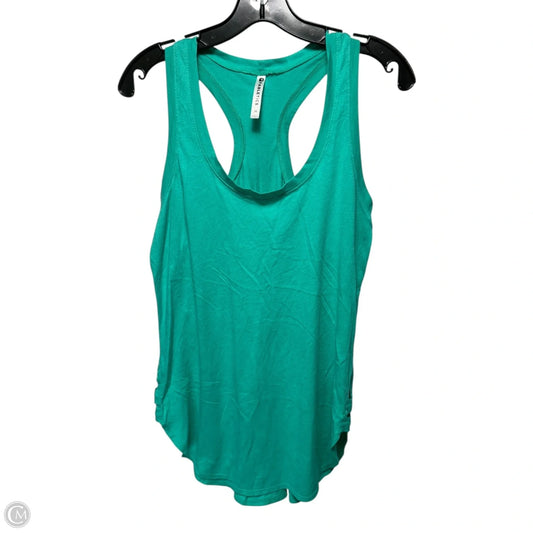 Athletic Tank Top By Fabletics In Green, Size: M