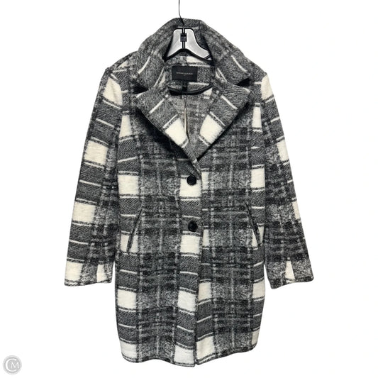 Coat By Banana Republic In Plaid Pattern, Size: M