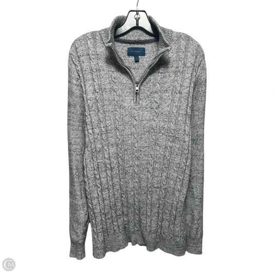 Sweater By Fairlane In Grey, Size: 1x