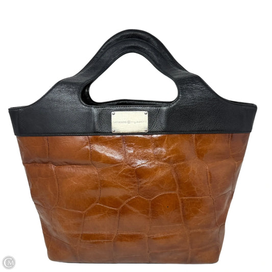 Margaret Croc Embossed Tote By Catherine Rapetti, Size: Large