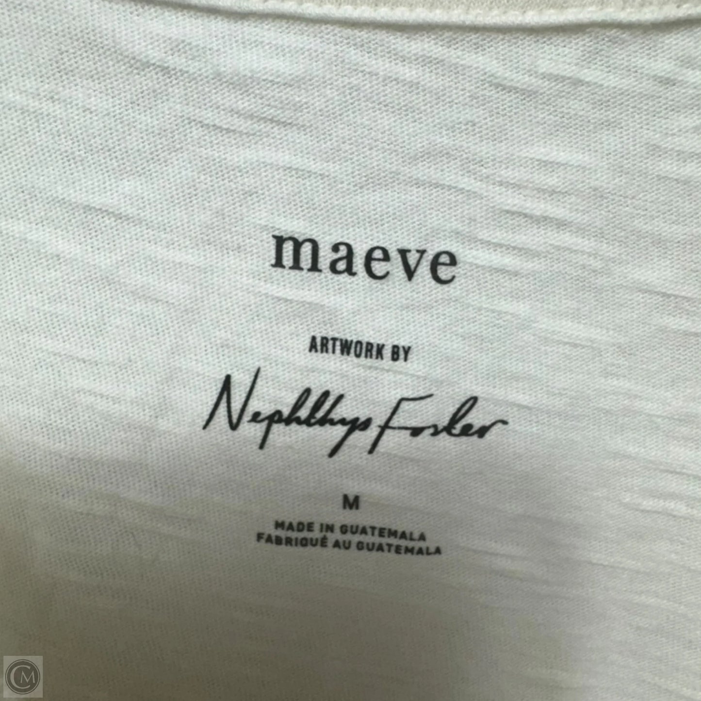 Soleil Dete Top Short Sleeve By Maeve In Multi-colored, Size: M