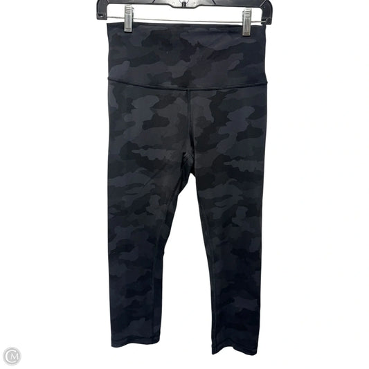 Wunder Under Crop By Lululemon In Camouflage Print, Size: 8
