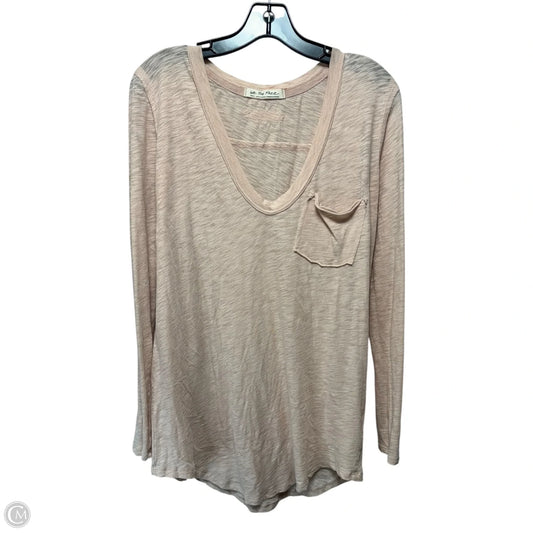 Top Long Sleeve By We The Free In Pink, Size: S