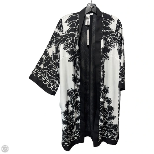 Kimono By Chicos In Floral Print, Size: M