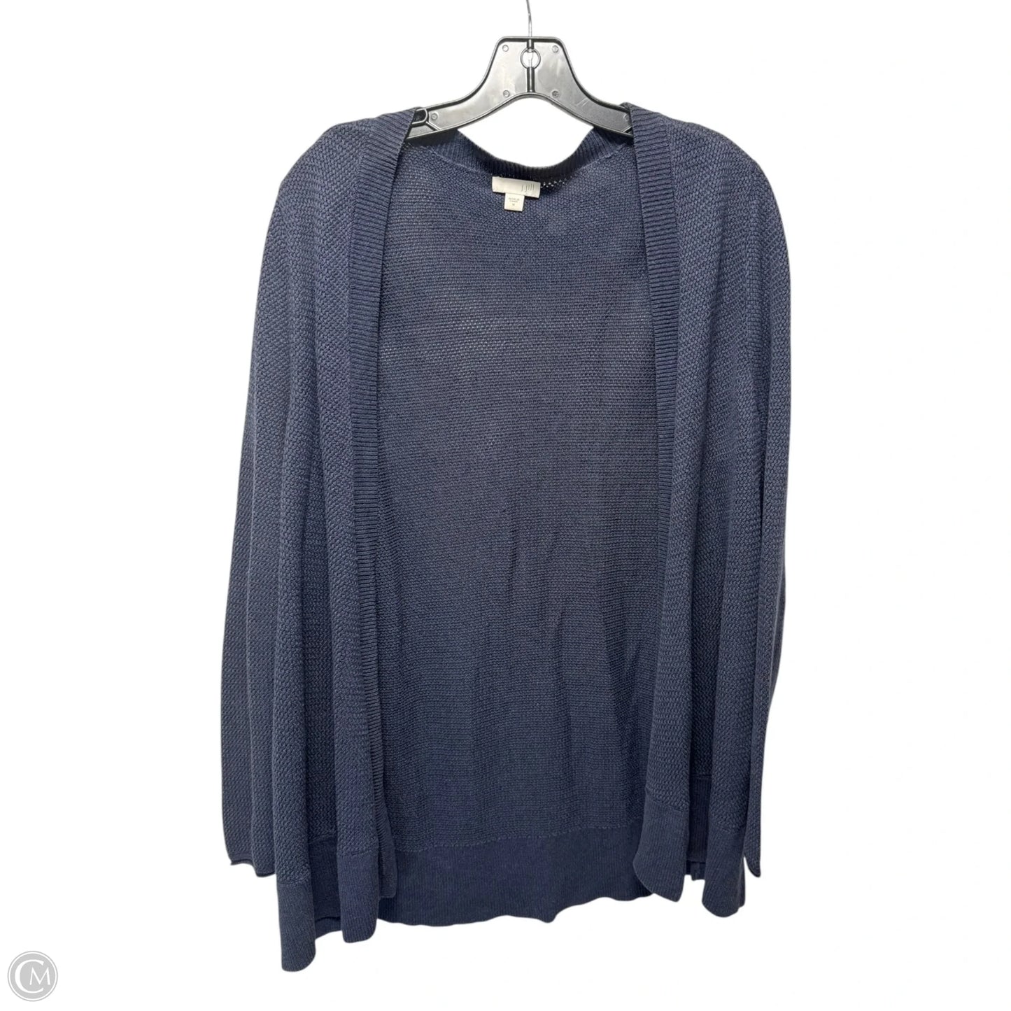Sweater Cardigan By J. Jill In Navy, Size: L