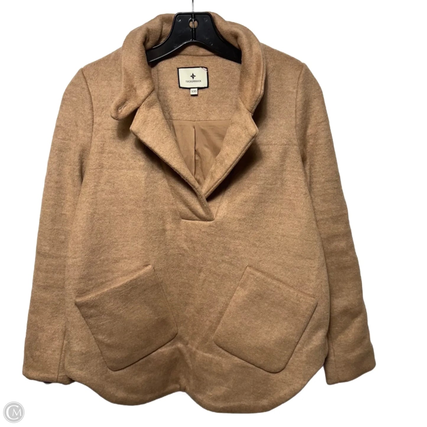 Emerson Wool Equestrian Popover Jacket By Tuckernuck In Tan, Size: XXS