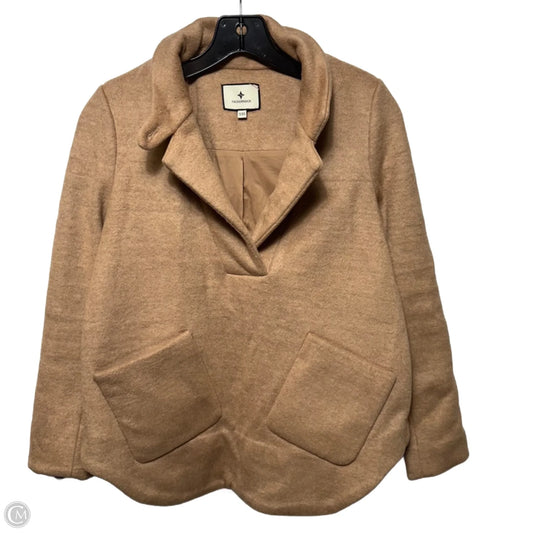 Emerson Wool Equestrian Popover Jacket By Tuckernuck In Tan, Size: XXS