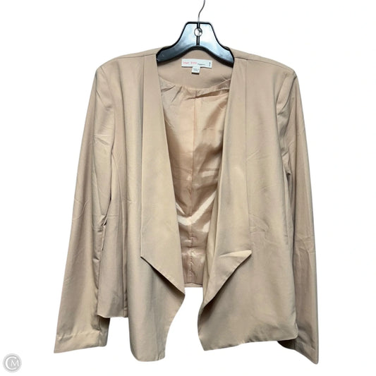Blazer By Love Tree In Tan, Size: L