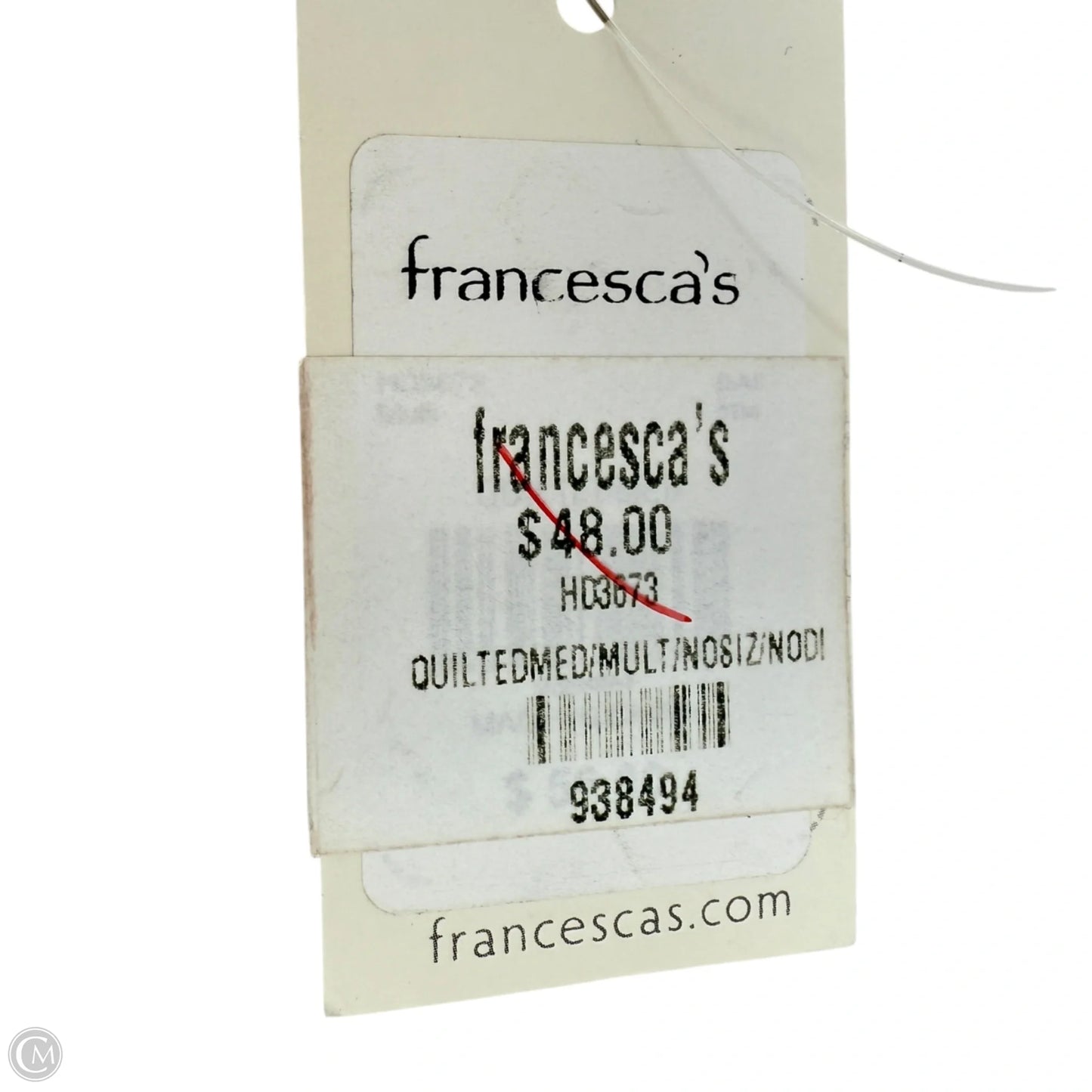 Handbag By Francesca's, Size: Large