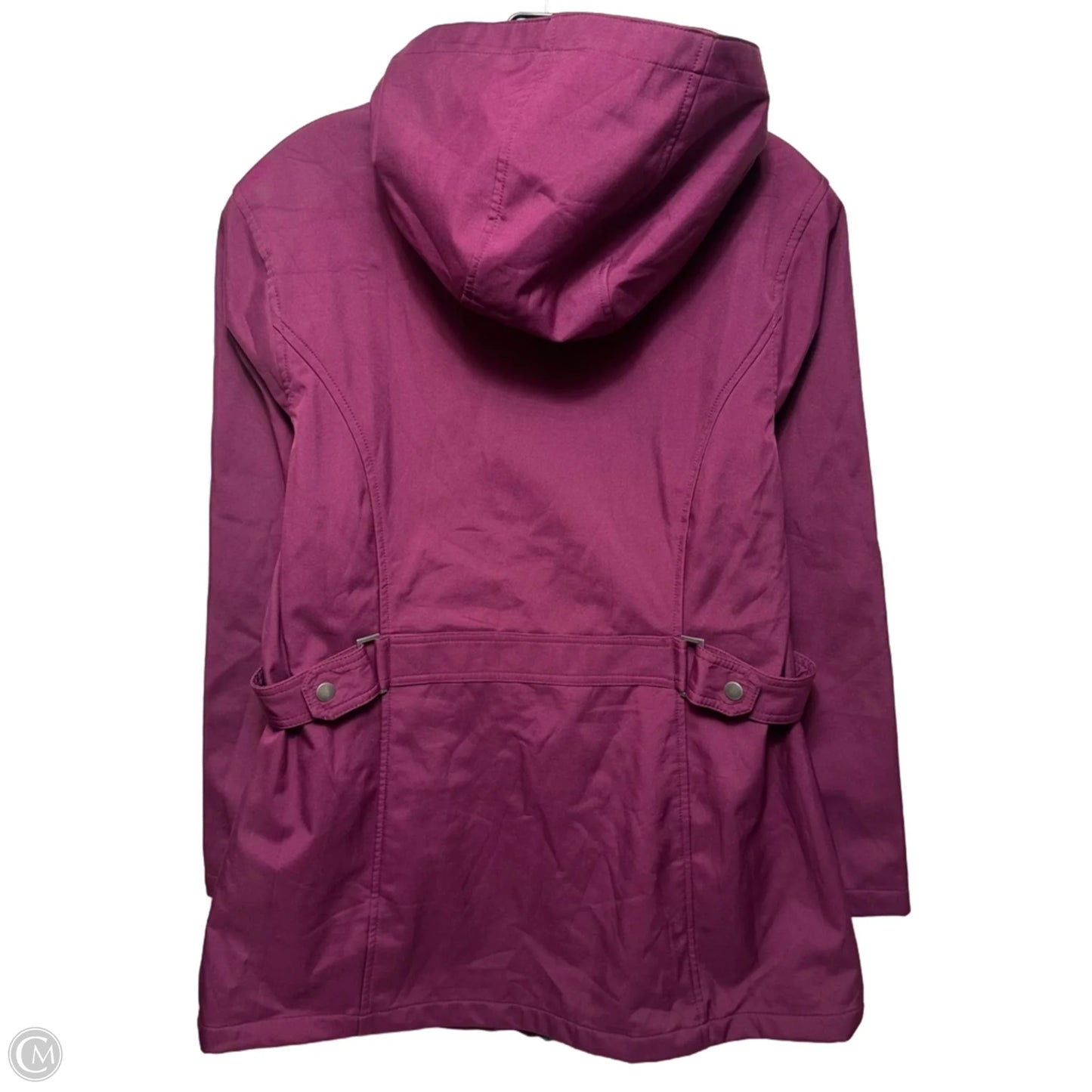 Coat Raincoat By FreeTech In Purple, Size: L