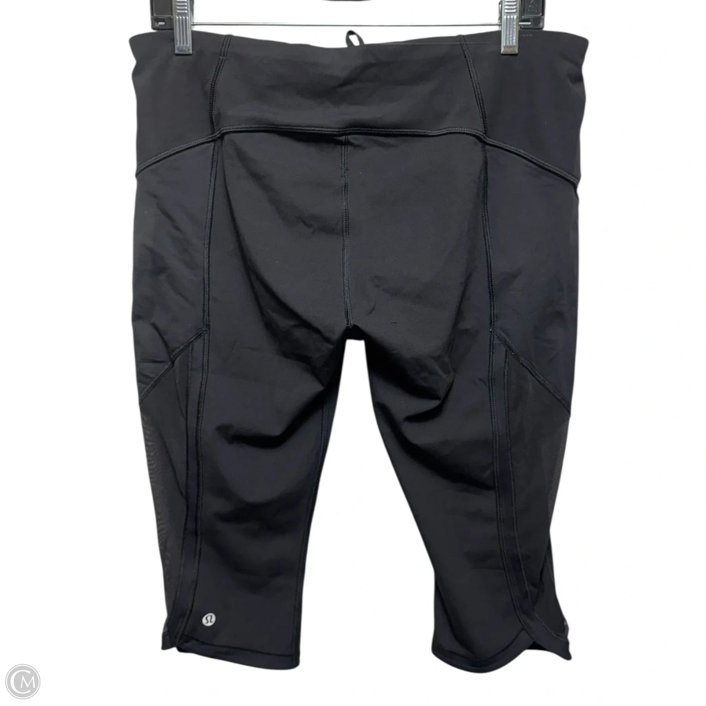 Athletic Capris By Lululemon In Black, Size: 12