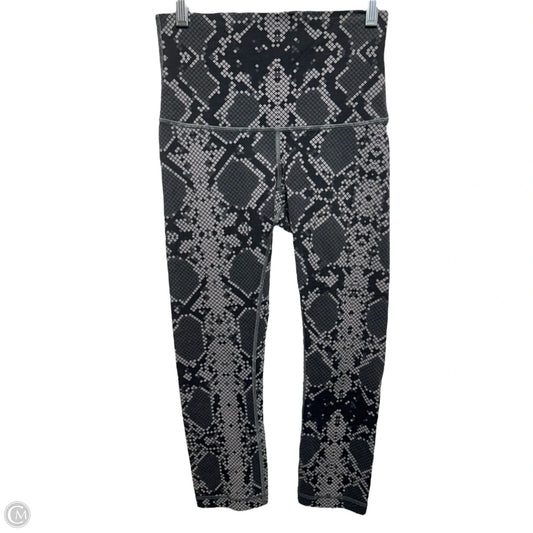 Athletic Leggings By Lululemon In Grey, Size: 4