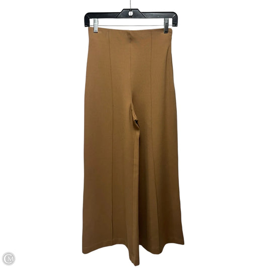 Pants Wide Leg Dress By Quince In Brown, Size: S