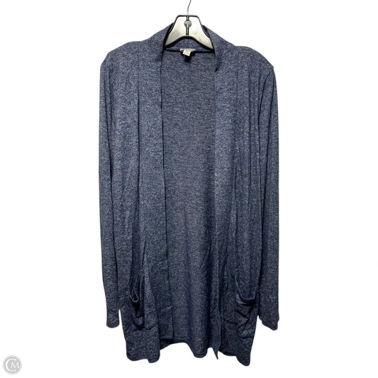 Open Front Cardigan Sweater By J. Crew In Blue, Size: M