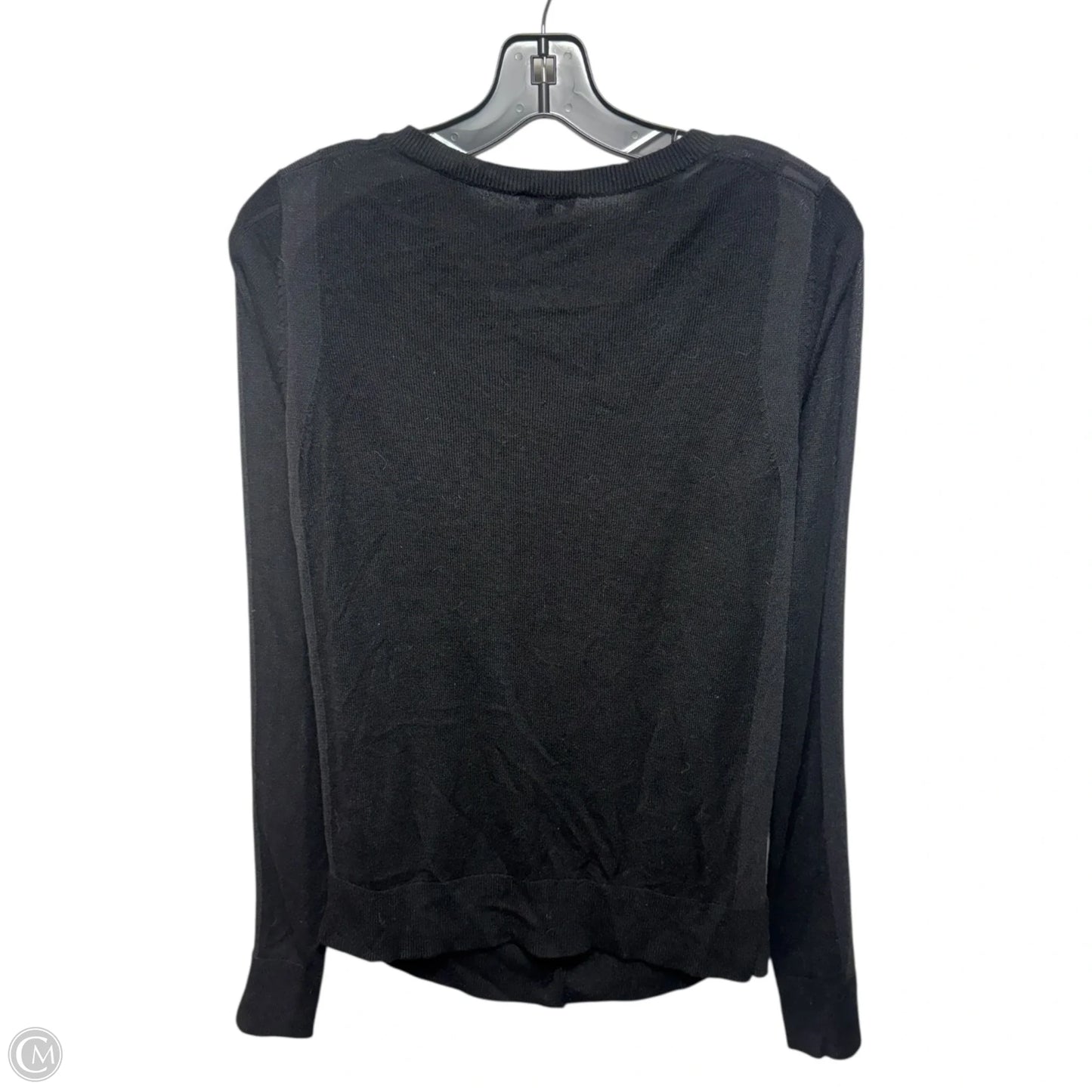 Sweater Cardigan By Express In Black, Size: M