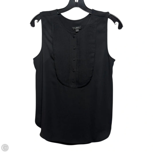 Top Sleeveless By J. Crew In Black, Size: S