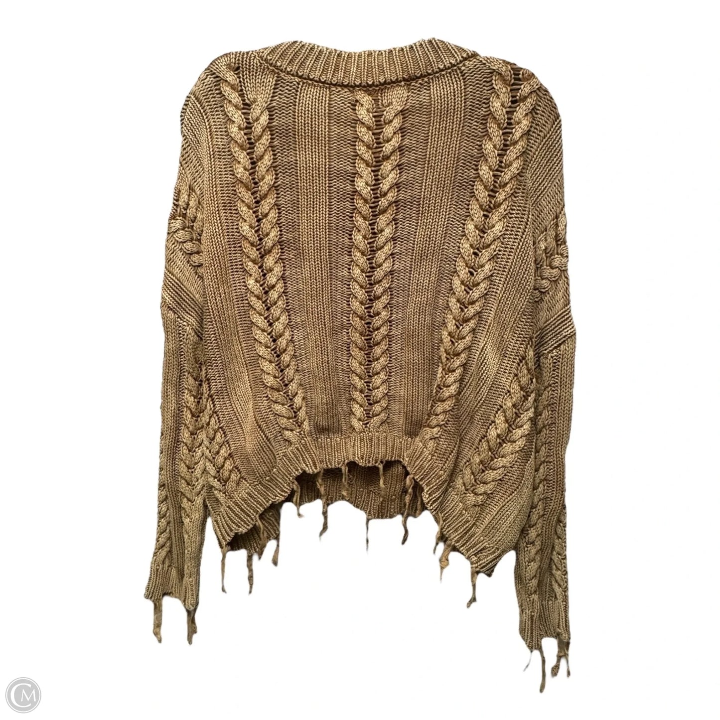 Sweater By Hyfve In Tan, Size: S