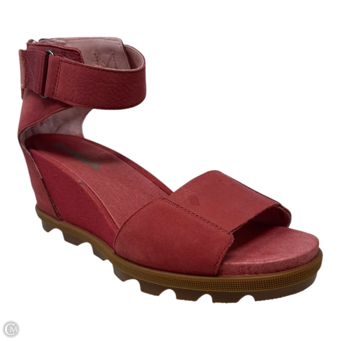 Shoes Heels Wedge By Sorel In Pink, Size: 10