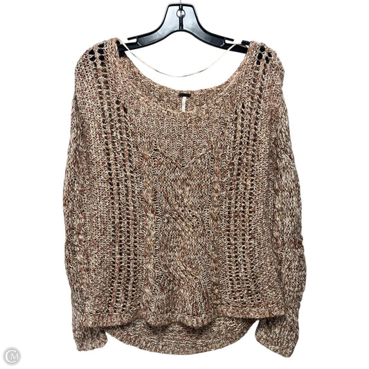 Sweater By Free People In Orange, Size: S