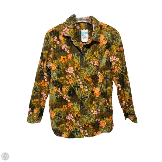 Top Long Sleeve By J Mclaughlin In Floral Print, Size: M