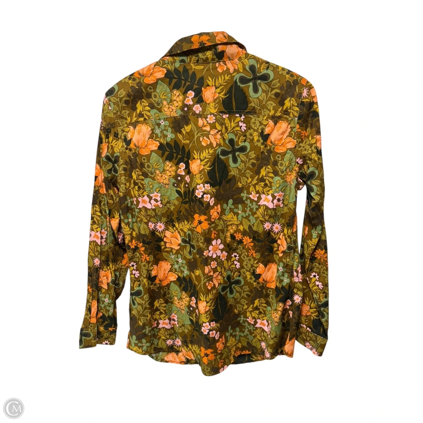 Top Long Sleeve By J Mclaughlin In Floral Print, Size: M