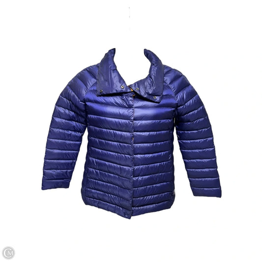Jacket Puffer & Quilted By Spread In Purple, Size: L