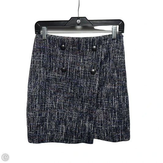 Skirt Mini & Short By Loft In Multi-colored, Size: 2 Petite