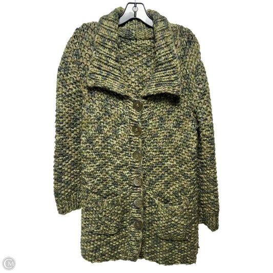 Sweater Cardigan Unbranded In Green, Size: M