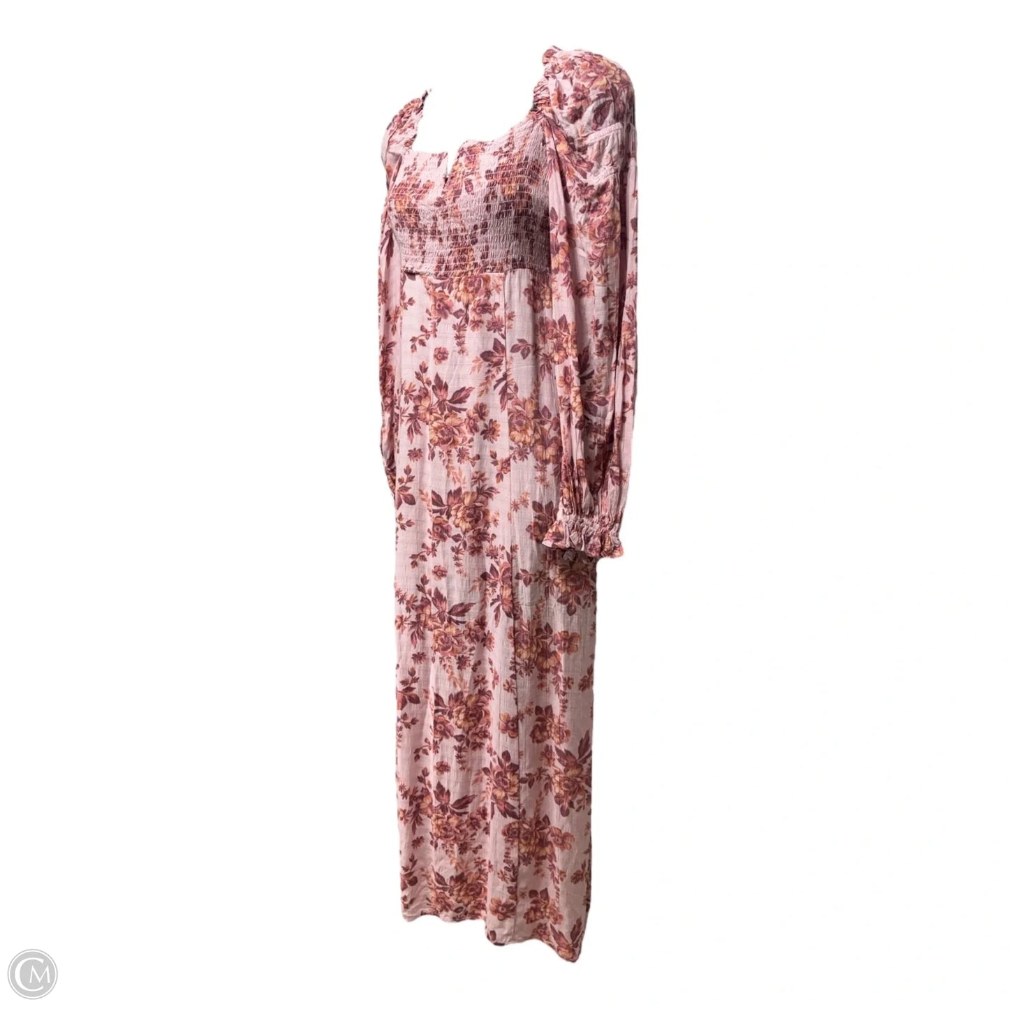 Dress Casual Maxi By Free People In Floral Print, Size: Xs