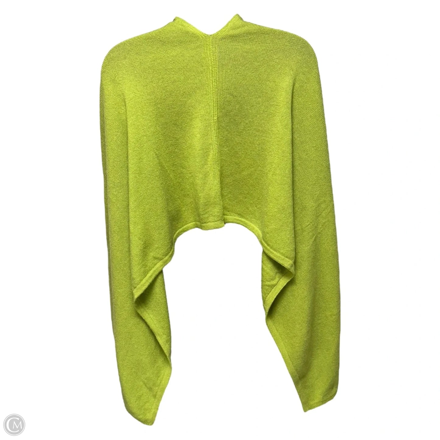 Poncho By Clothes Mentor In Green, Size: Osfm