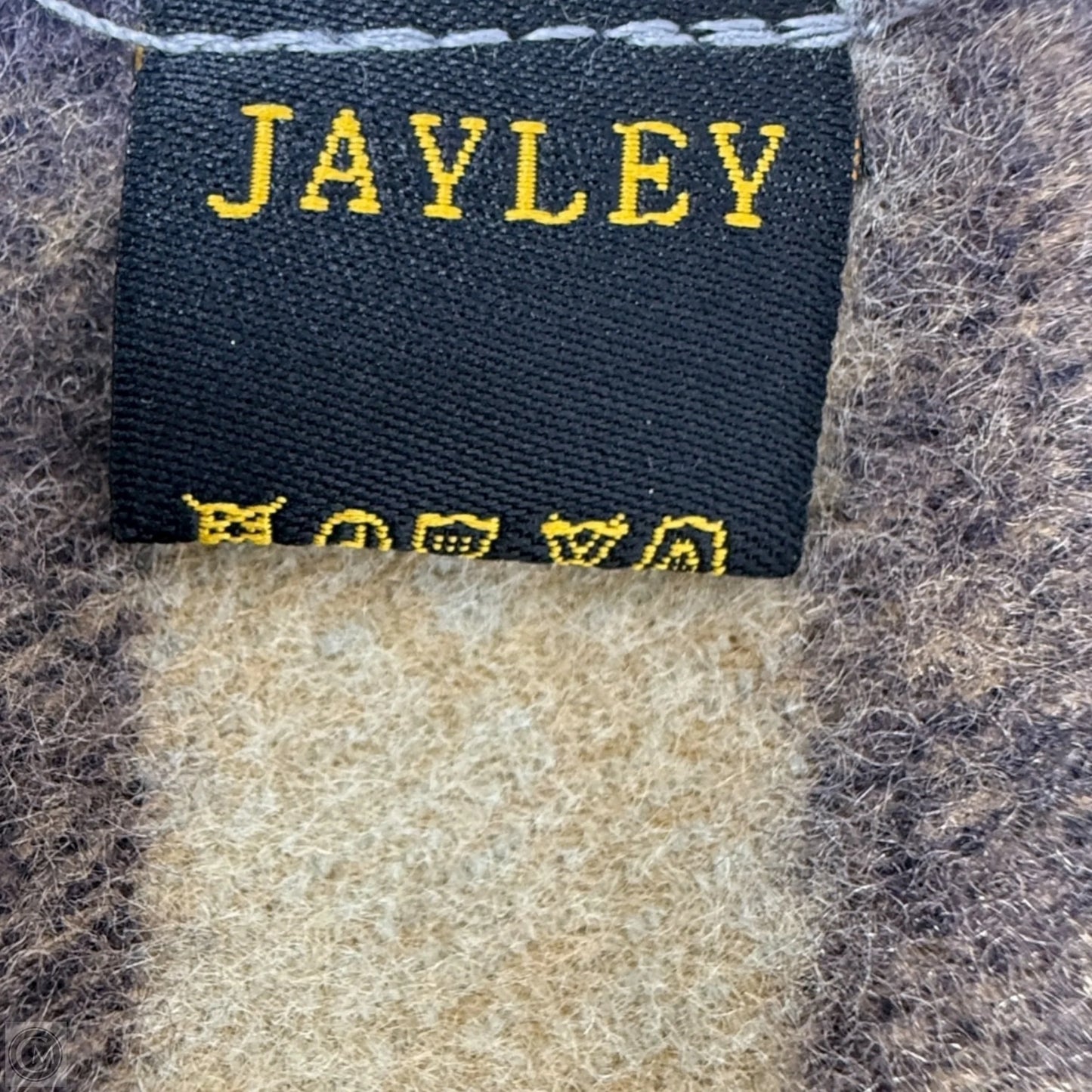 Silk Cashmere Acrylic Blend Long Fringed Scarf  By Jayley