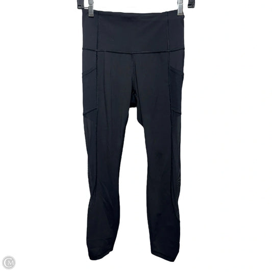 Athletic Leggings By Lululemon In Black, Size: 6