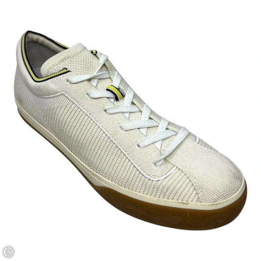 Knit Sneakers Shoes Athletic By Rothys In Cream, Size: 9