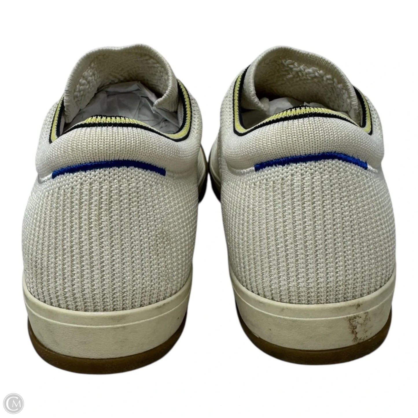 Knit Sneakers Shoes Athletic By Rothys In Cream, Size: 9