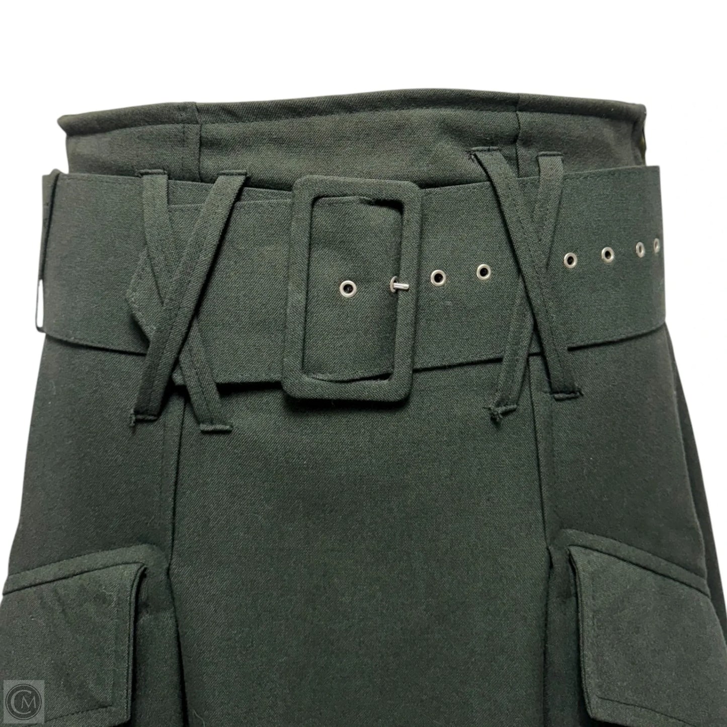 Belted Skirt Maxi By Ateliers Humanoid In Green, Size: M