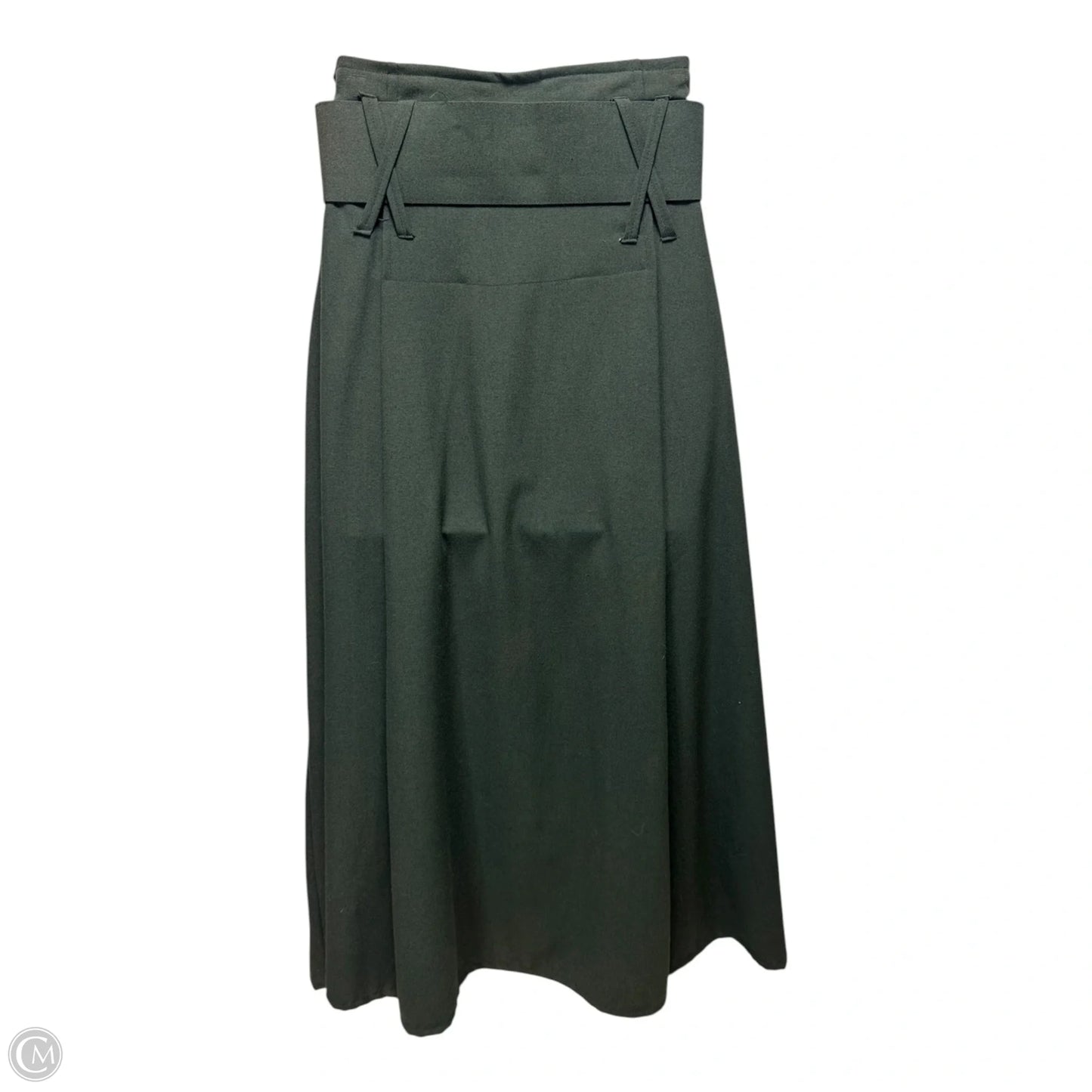 Belted Skirt Maxi By Ateliers Humanoid In Green, Size: M