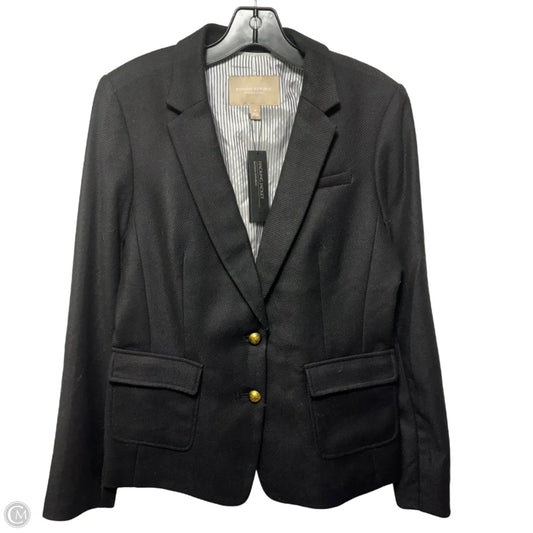 Hacking Jacket Blazer By Banana Republic In Black, Size: 8